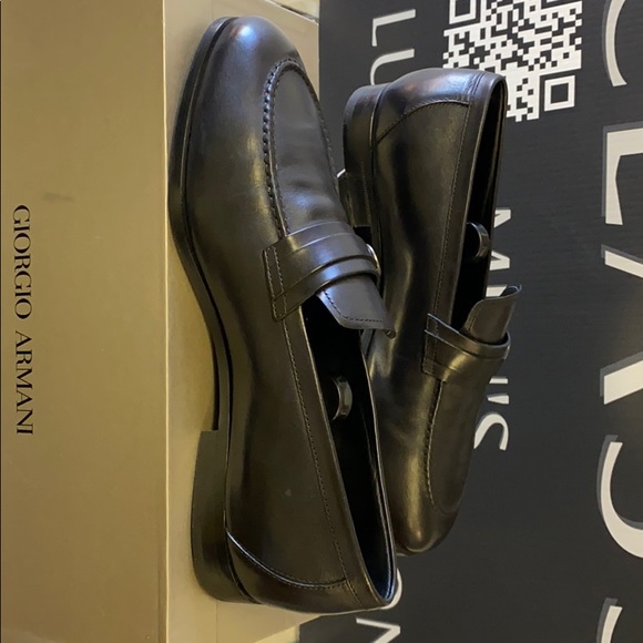 Giorgio Armani Nero Loafers black main image 6